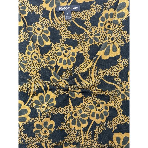 Toad & Co Rosalinda Mini Athleisure Dress Size Small Organic Cotton Hiking - Picture 5 of 7